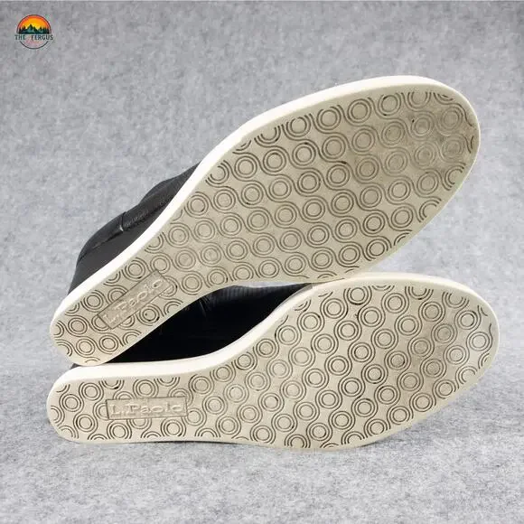 Linea Paolo Felicia Bootie Black Platform Wedge Leather Baddie Women's Sz 8.5 M - Picture 7 of 11